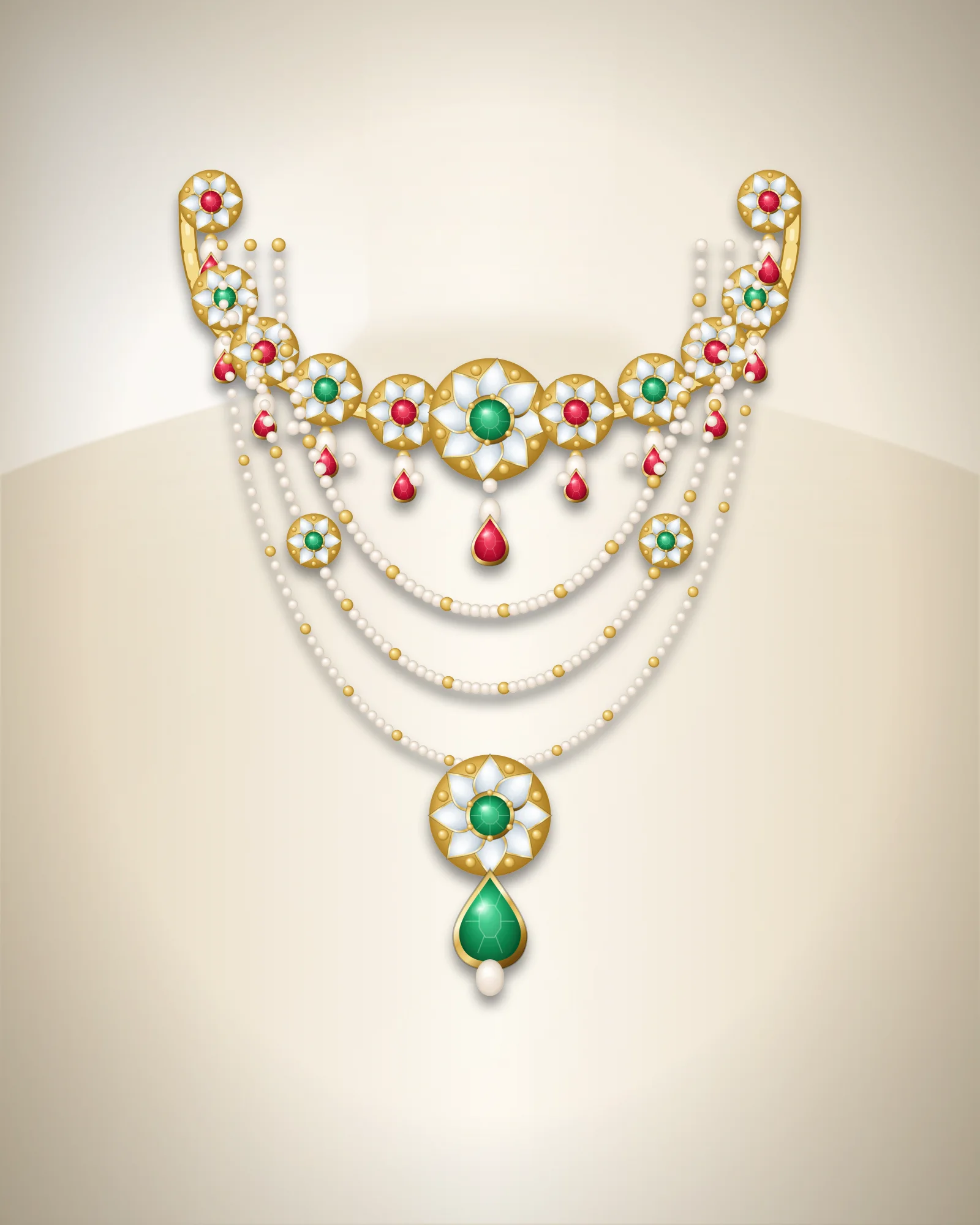 Shubh Vivah Bridal Set — bridal set by Jay Chamunda Imitation